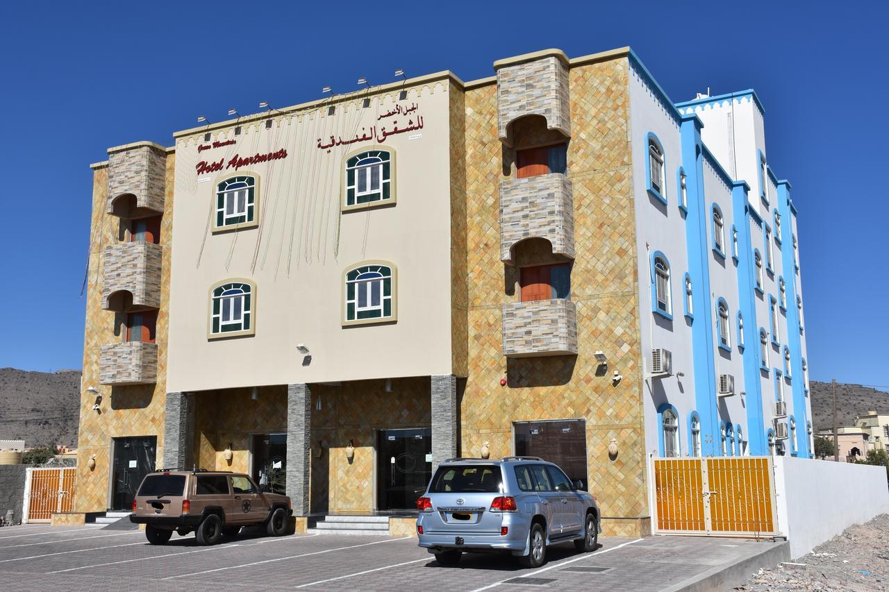 Green Mountain Hotel Apartments Al 'Aqar Exterior foto